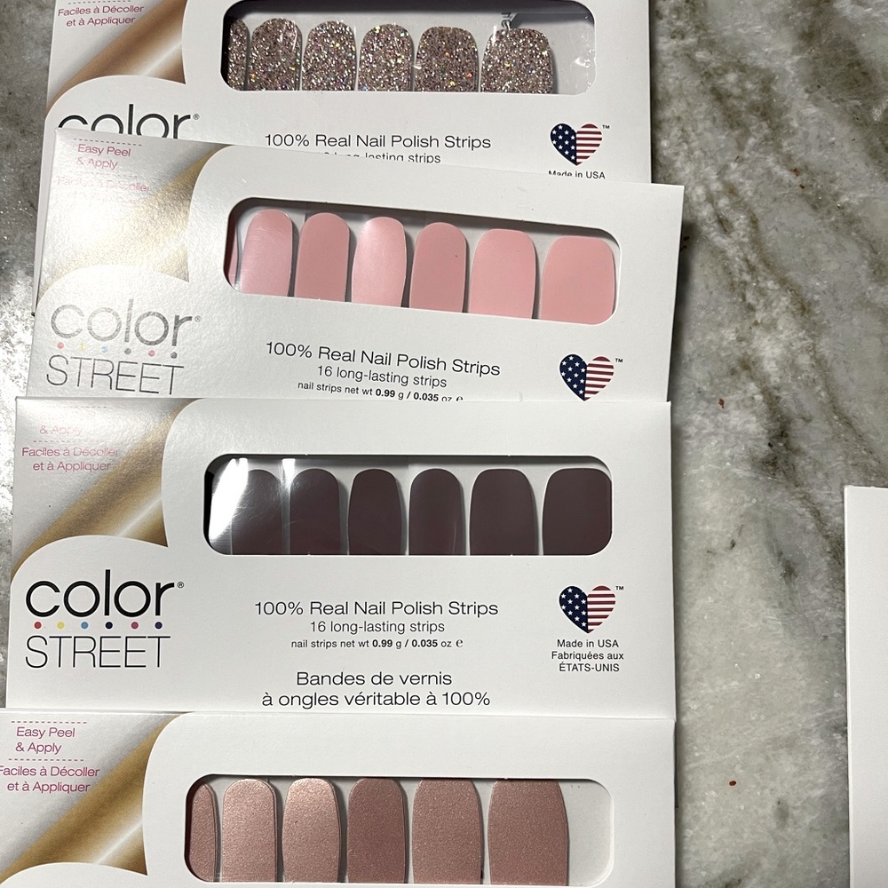 Color street nail strips